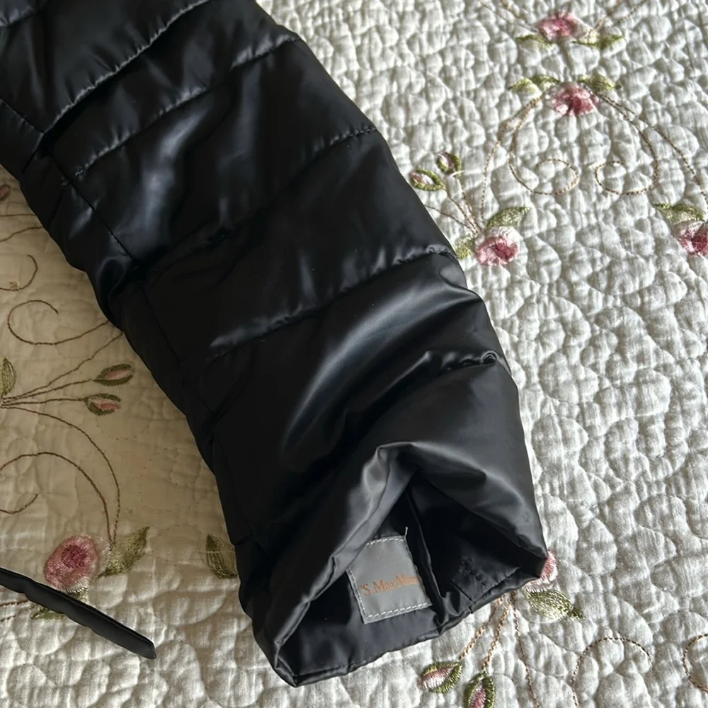 Max mara the cube long coat double sided (black) - Picture 8 of 16